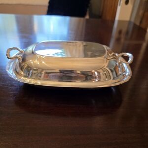 Reed And Barton 5001 Mayflower Silver Plated Serving Dish